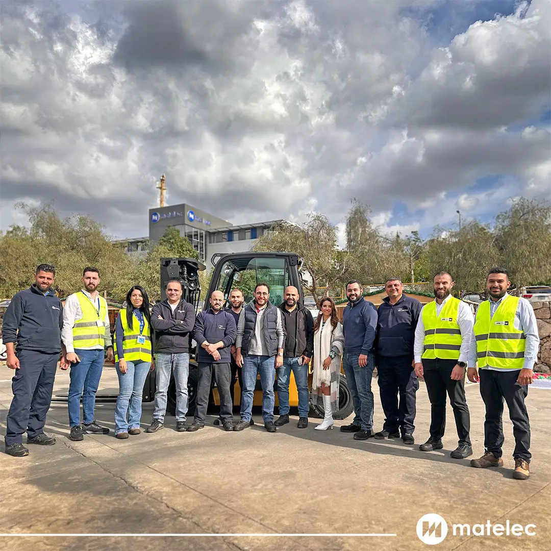 Matelec Leads the Way in Sustainable Operations with Lebanons First CAT EP50N Electric Forklift 1