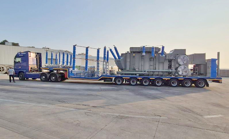 Iraq-Salah al-Din Governorate- Our 63MVA 132/33kV mobile substation is on its way!